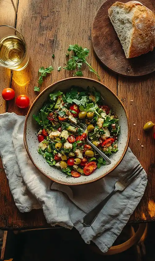 Italian Chopped Salad (So Fresh It'll Change Your Life) 5 End Of Italian Chopped Salad