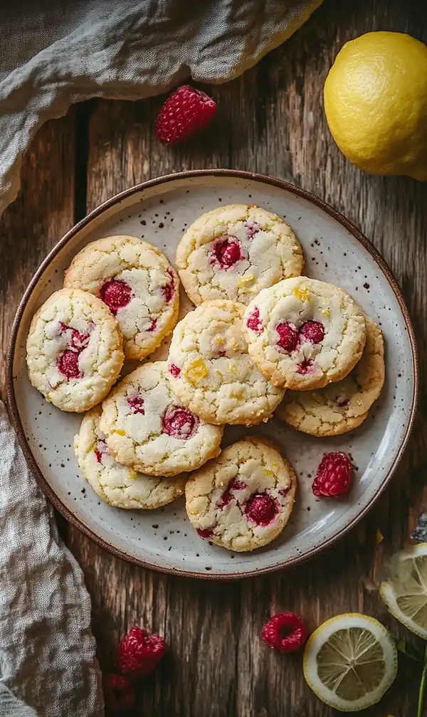 Lemon Raspberry Cookies You’ll Totally Crave 5 End Of Lemon Raspberry Cookies