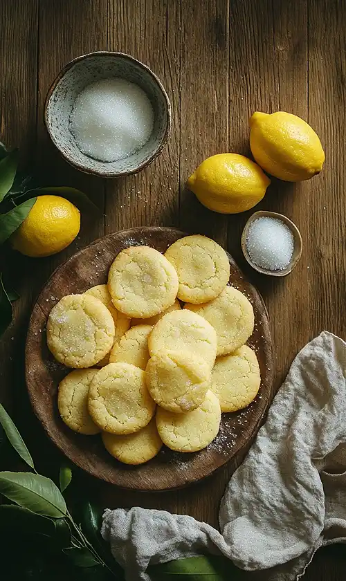 Heavenly Soft & Chewy Lemon Cookies 5 End Of Preparing Of Soft & Chewy Lemon Cookies