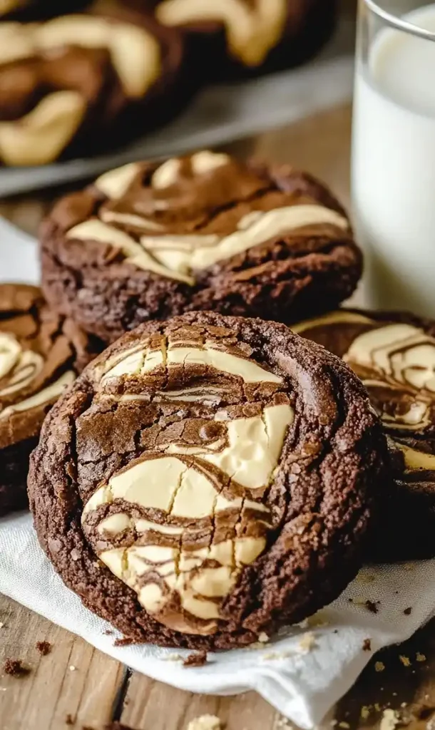 Swirled Brownie Cookies That'll Break Your Willpower 5 End Of Swirled Brownie Cookies