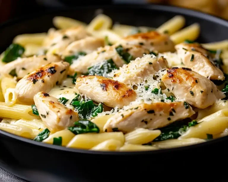 Garlic Parmesan Chicken Pasta