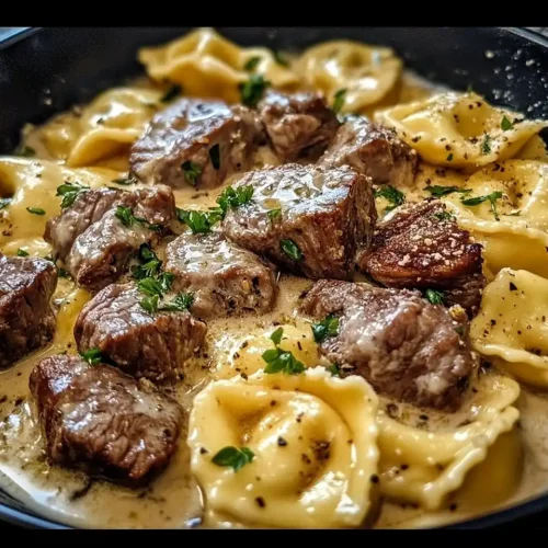 Garlic Steak Tortellini