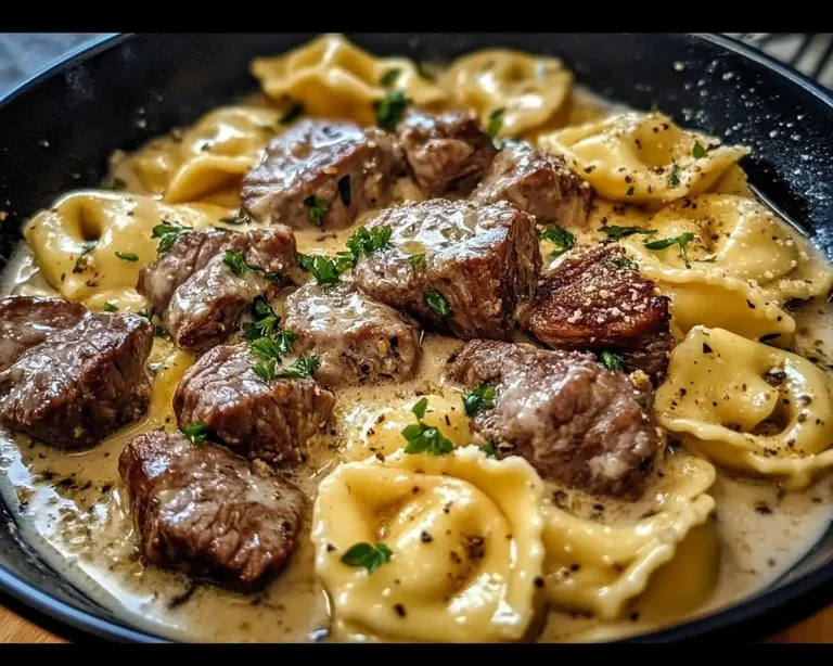 Garlic Steak Tortellini