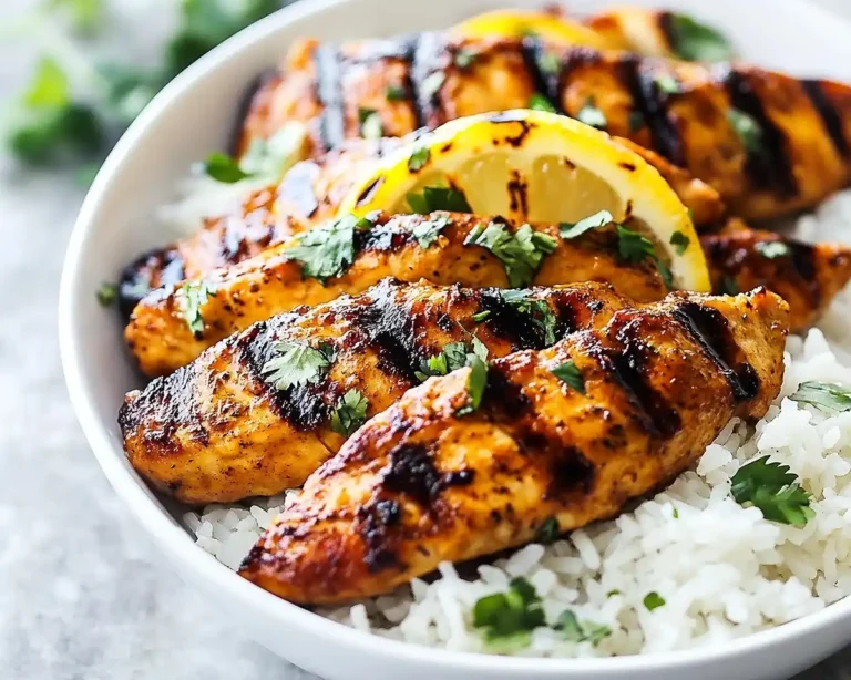 Hawaiian Chicken with Coconut Rice