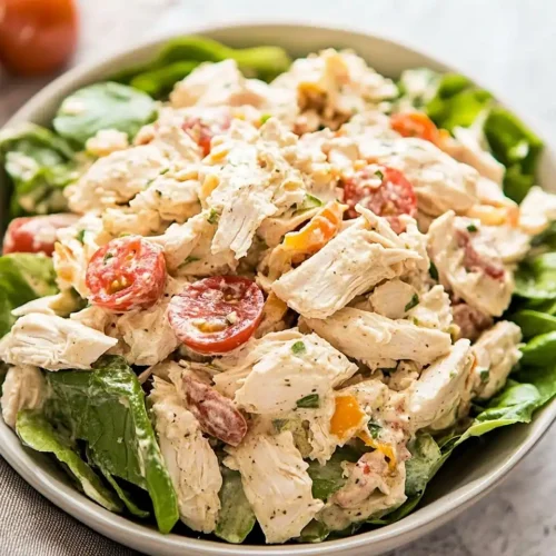 High Protein Cottage Cheese Chicken Salad (So Creamy, You Won't Believe It) 2 High Protein Chicken Salad