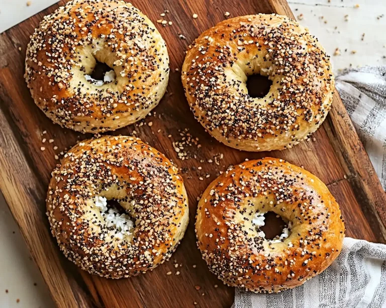 High-Protein Cottage Cheese Bagels