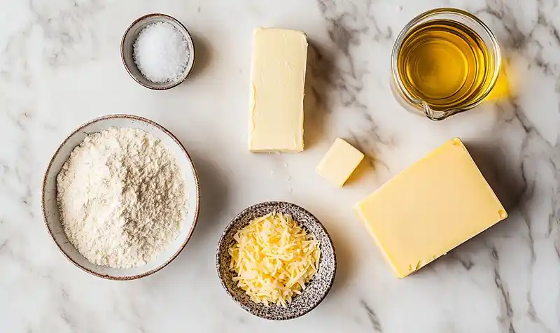 Homemade Cheez Its You'll Ever Make 3 INgredients Of Homemade Cheez Its