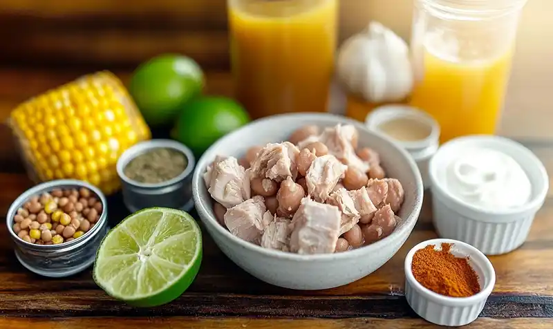 Creamy White Chicken Chili: A Soul-Warming Bowl You Didn't Know You Needed 3 Igredients for White Chicken Chili