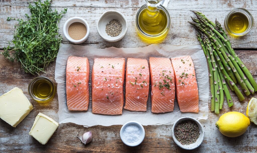 Baked Salmon with Potatoes and Asparagus Sheet Pan Dinner 3 Ingredients OF Baked Salmon with Potatoes and Asparagus