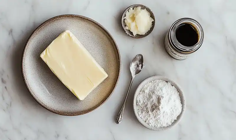 Ingredients OF Cornstarch Cookies