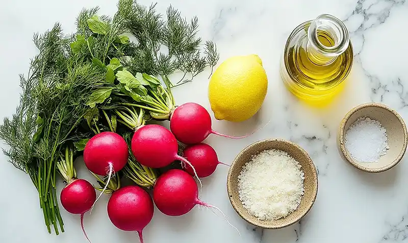 Ingredients Of Gordon Ramsay Radish Salad Recipe