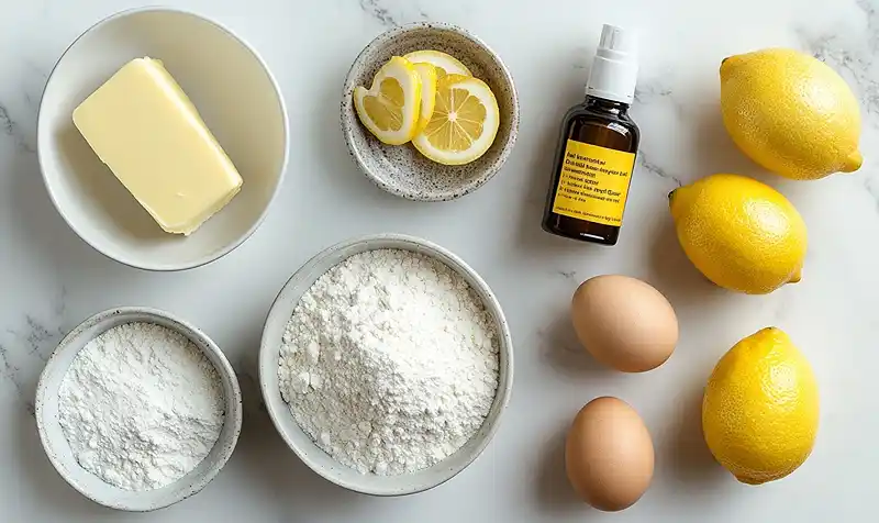 Heavenly Soft & Chewy Lemon Cookies 3 Ingredients Of Soft & Chewy Lemon Cookies