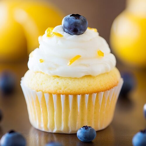 Lemon Blueberry Cupcakes