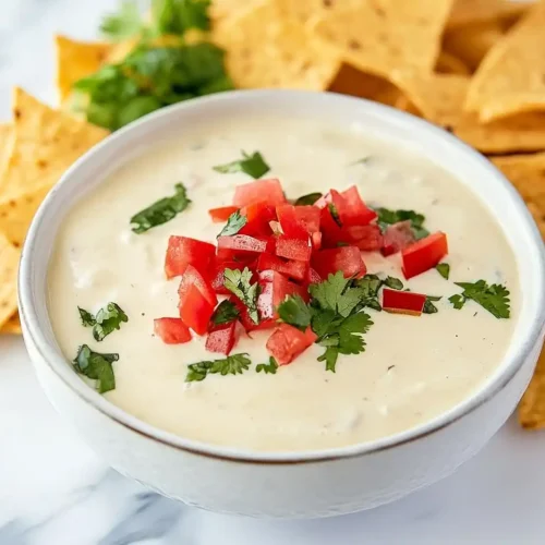 Mexican White Cheese Dip Recipe (Better Than the Restaurant!) 2 Mexican White Cheese Dip Recipe