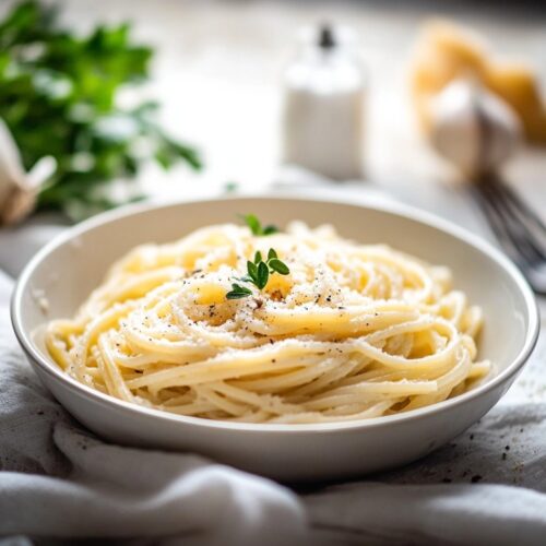One Pot Creamy Garlic Pasta 2 One Pot Creamy Garlic Pasta