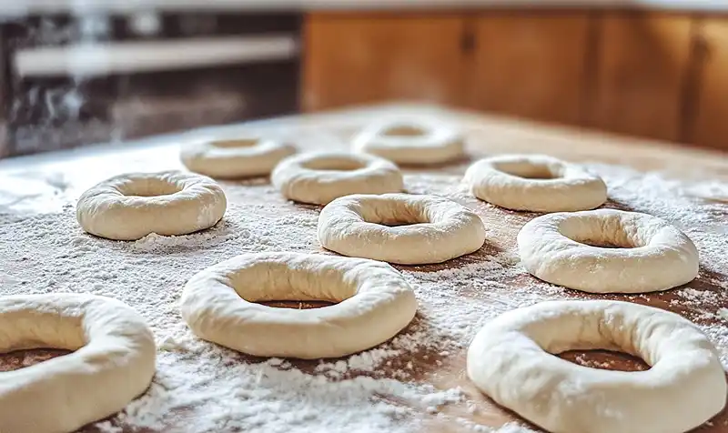 Air Fryer 3 Ingredient Protein Bagels 4 Preparing Of Air Fryer 3 Ingredient Protein Bagels