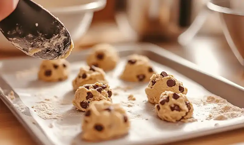 Preparing Of Cottage Cheese Protein Cookies