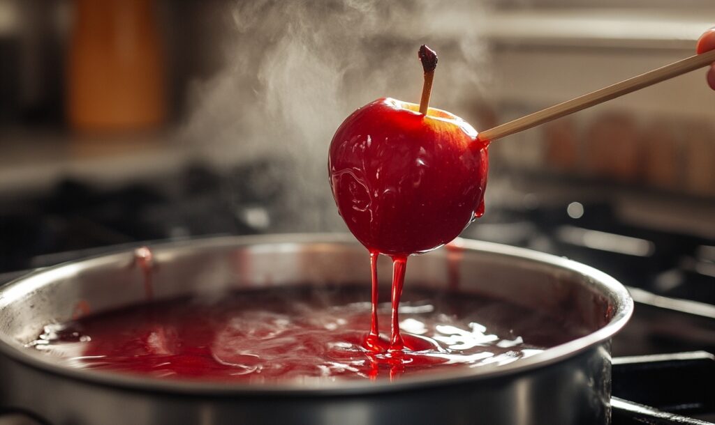 Easy Homemade Candy Apples Everyone Will Love 4 Preparing Of Easy Homemade Candy Apples