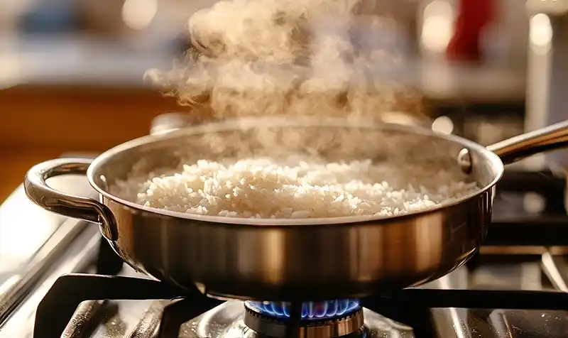 Preparing Of Easy Rotel Mexican Rice