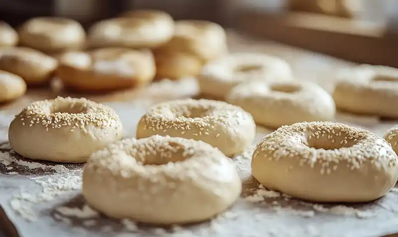 High-Protein Cottage Cheese Bagels (Just 3 Ingredients!) 4 Preparing Of High-Protein Cottage Cheese Bagels