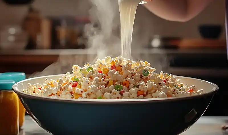Loaded Leprechaun Popcorn Your Kids Will Go Crazy For 4 Preparing Of Loaded Leprechaun Popcorn