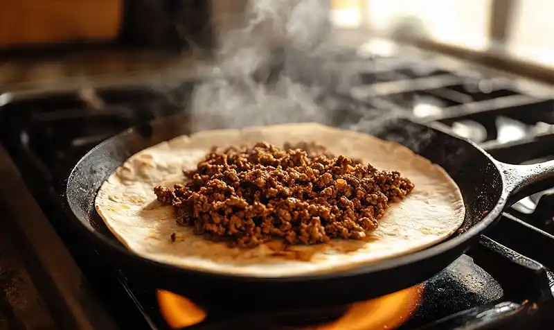 Smashburger Quesadillas: The Sizzling Weeknight Dinner You Never Knew You Needed 4 Preparing Of Smashburger Quesadillas