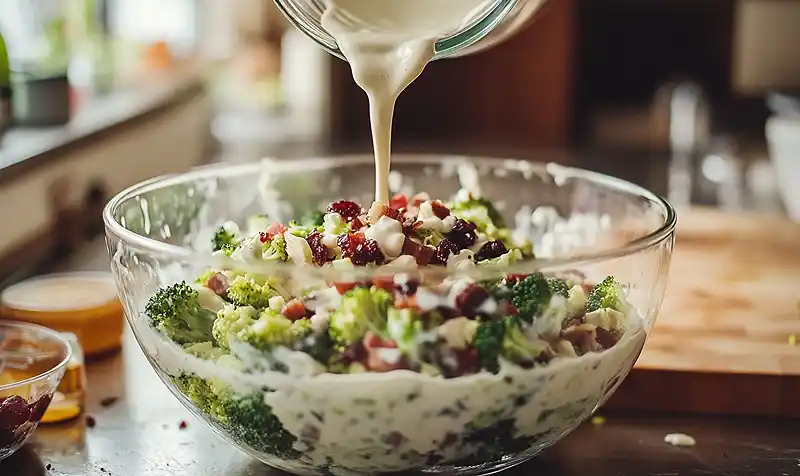The Best Broccoli Salad That'll Make Everyone Ask For The Recipe 4 Preparing Of The Best Broccoli Salad