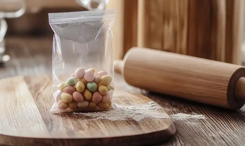 Prparing Of Cadbury Egg Cookies