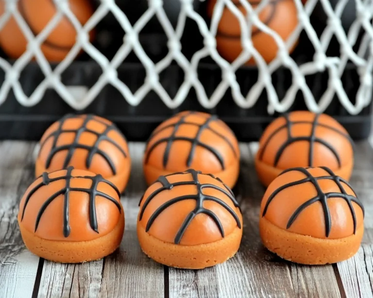 Slam Dunk Basketball Cookies