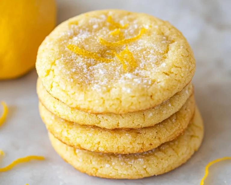 Soft & Chewy Lemon Cookies