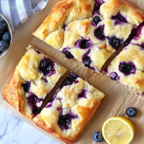Sourdough Lemon Blueberry Focaccia Bread You'll Make Every Weekend 2 Sourdough Lemon Blueberry Focaccia Bread