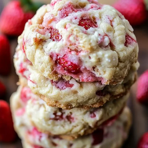 Strawberry Shortcake Cookies