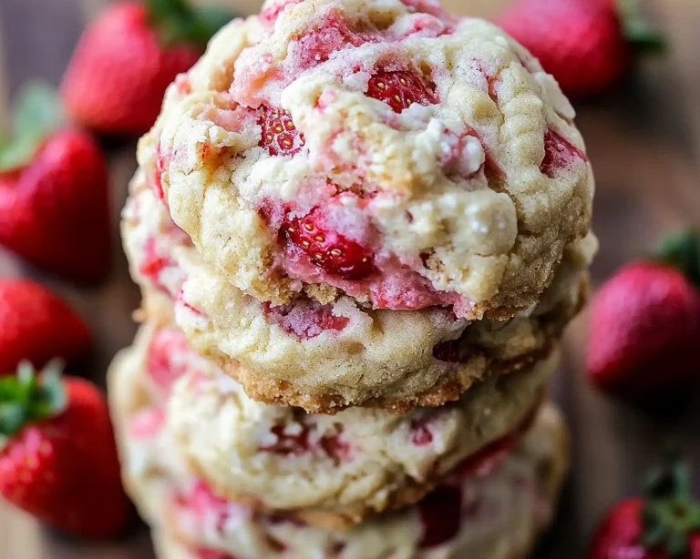 Strawberry Shortcake Cookies