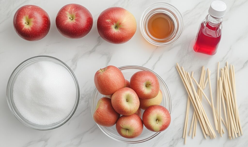 Easy Homemade Candy Apples Everyone Will Love 3 ingredients OF Easy Homemade Candy Apples