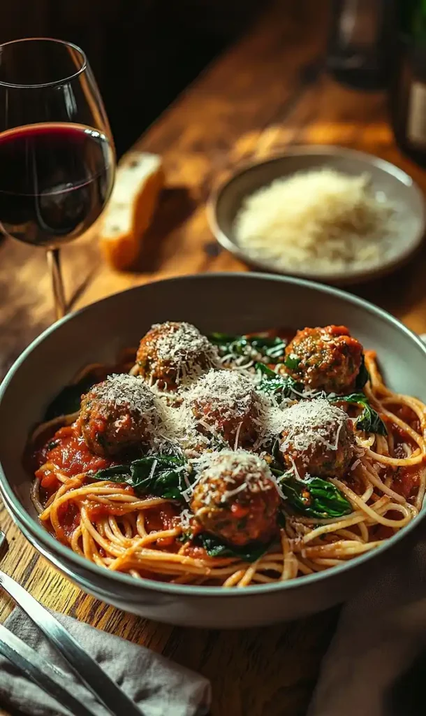 ENd Easy Spinach & Garlic Meatballs Recipe