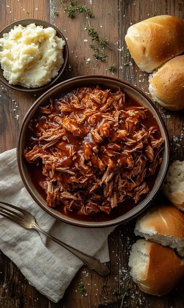 Crock Pot Mississippi Chicken That Practically Makes Itself 5 End ChickenCrock Pot Mississippi Chicken