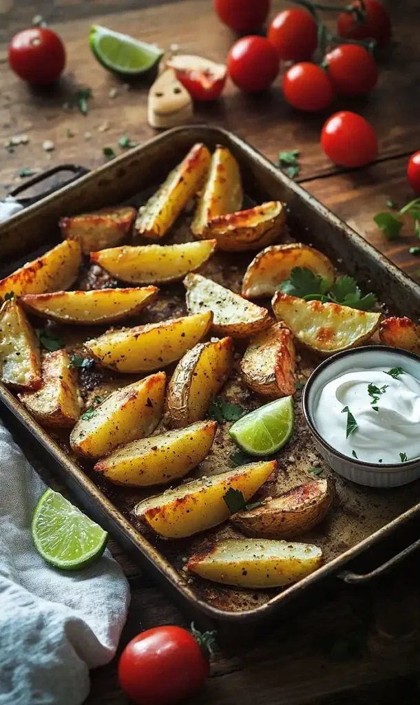 Garlic Parmesan Potato Wedges You'll Ever Make 5 End Of Garlic Parmesan Potato Wedges
