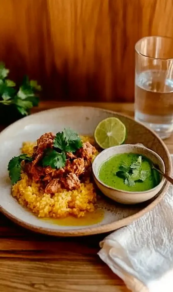 Peruvian Chicken and Rice with Green Sauce You'll Ever Make 5 End Of Peruvian Chicken and Rice with Green Sauce