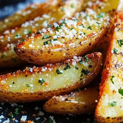 Garlic Parmesan Potato Wedges You'll Ever Make 2 Garlic Parmesan Potato Wedges