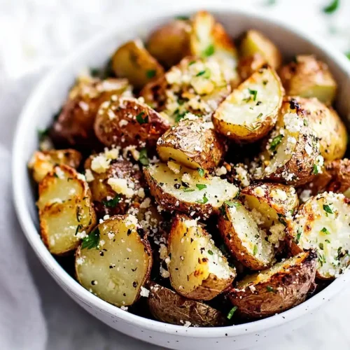 Garlic Parmesan Roasted Potatoes