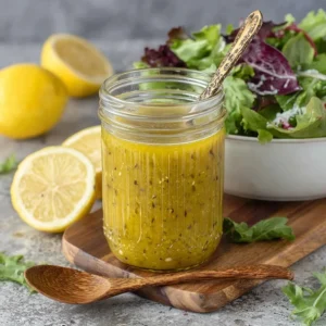 Homemade Lemon Vinaigrette Salad Dressing You'll Ever Make 2 Homemade Lemon Vinaigrette Salad Dressing