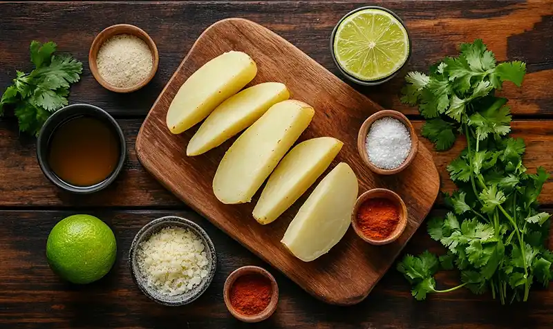 Garlic Parmesan Potato Wedges You'll Ever Make 3 Ingredients For Garlic Parmesan Potato Wedges