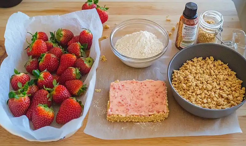 No-Bake Strawberry Cheesecake Bites You'll Make Again and Again 3 Ingredients Of No-Bake Strawberry Cheesecake Bites