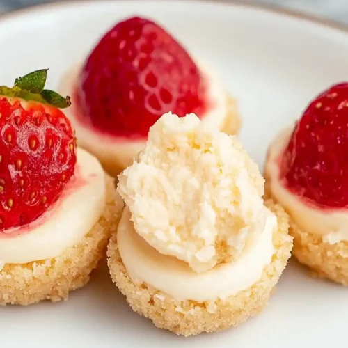 No-Bake Strawberry Cheesecake Bites You'll Make Again and Again 2 No-Bake Strawberry Cheesecake Bites