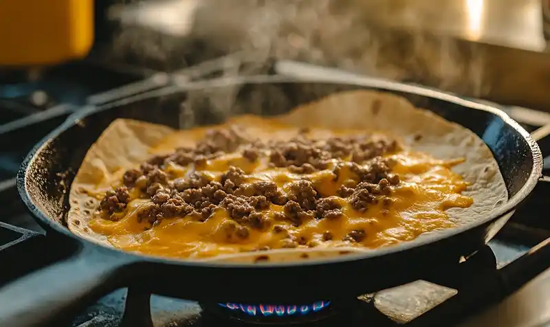 Preparing Of Keto Crunchwraps Recipe