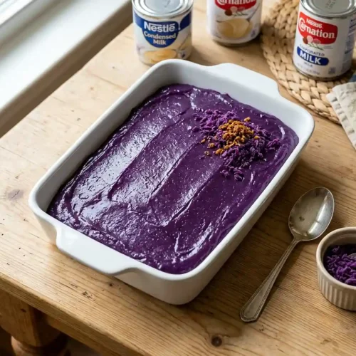 1 Kilo Ube Halaya Recipe with Condensed Milk