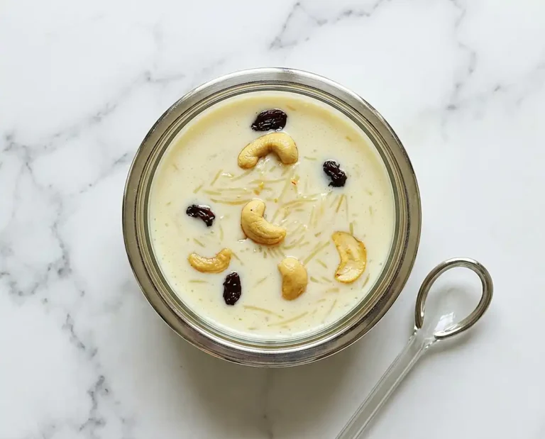 Beautiful plated semiya payasam recipe