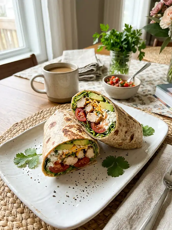Easy cottage cheese tortilla wrap recipe​