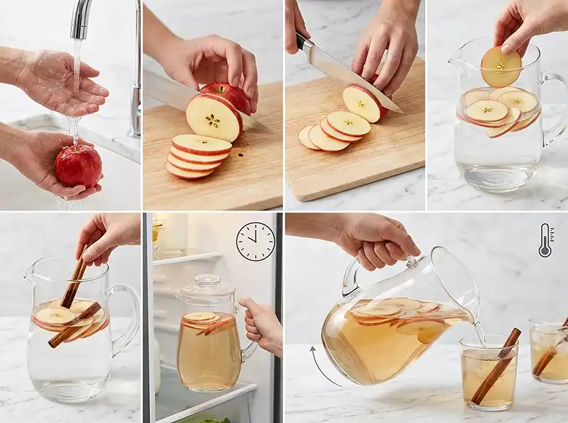 How to Make Apple Cinnamon Water Recipe