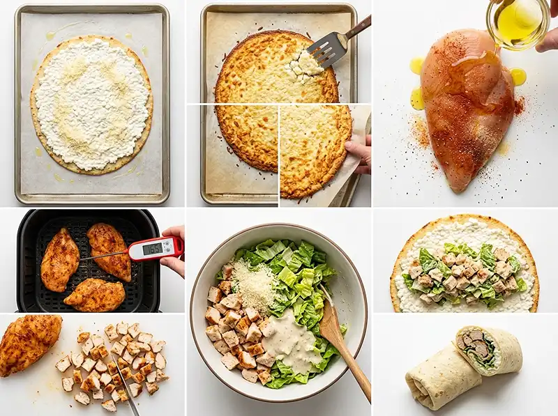How to Make cottage cheese chicken wrap recipe​